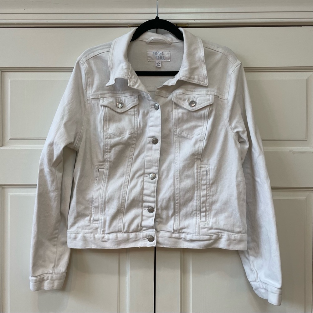 White Denim Jacket